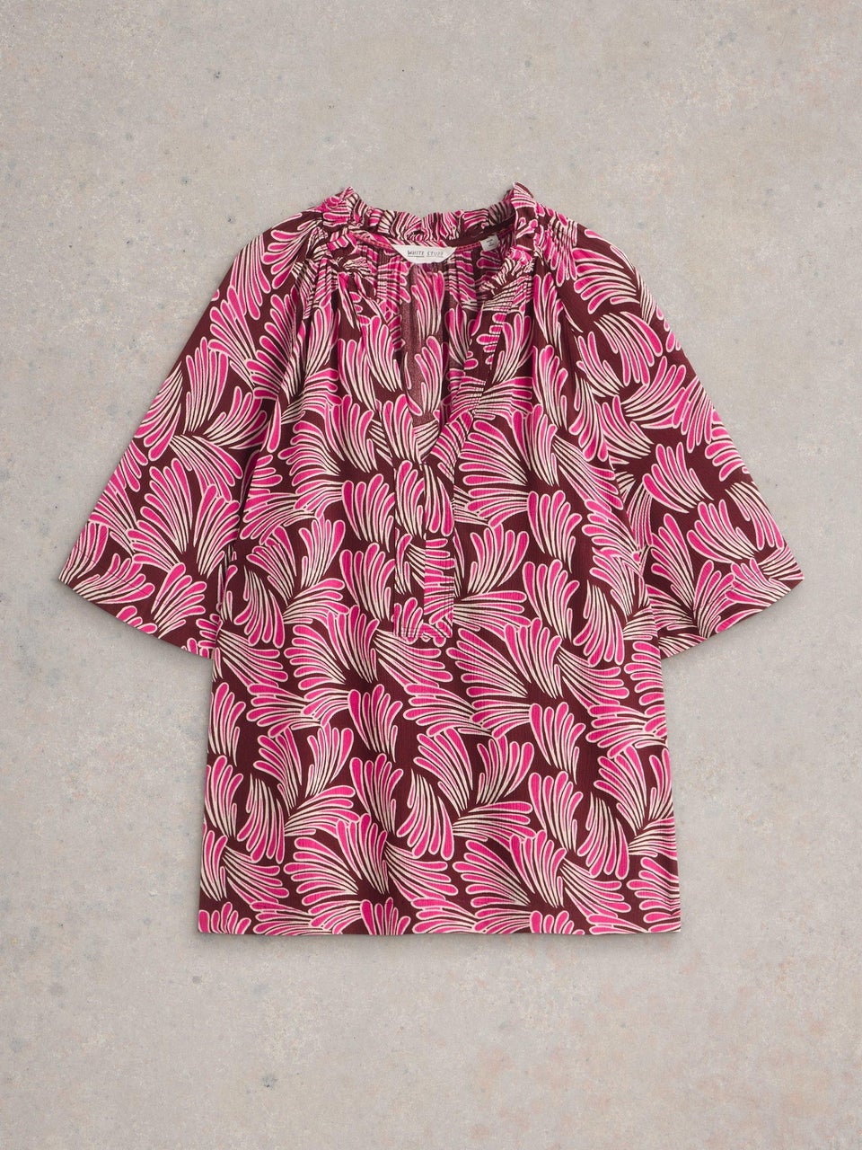 Kräuselbluse Sophia