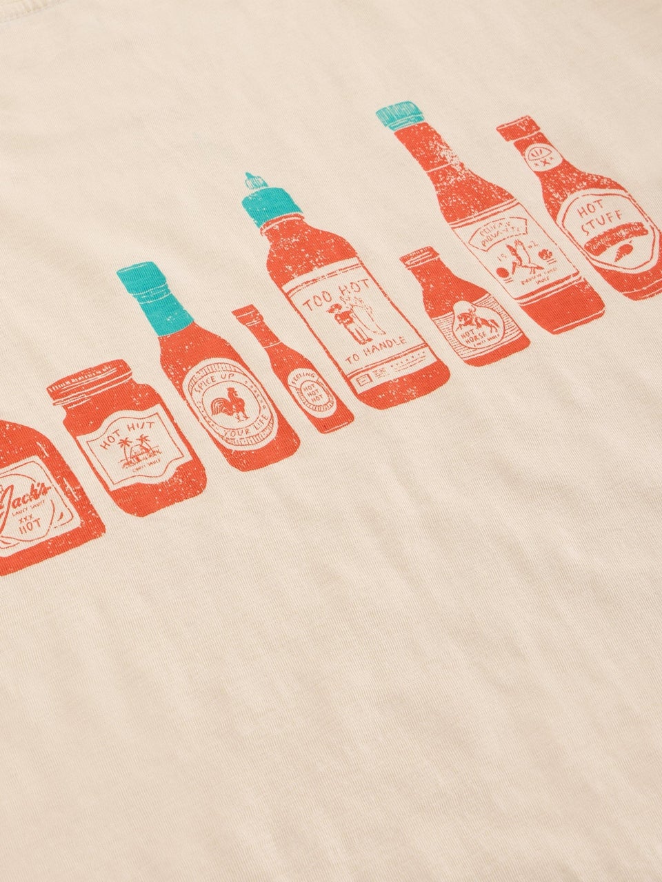 T-Shirt Abersoch mit Chiliprint