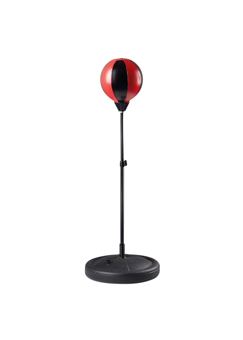 Toyrific Black/Red Medium Punch Ball With Gloves