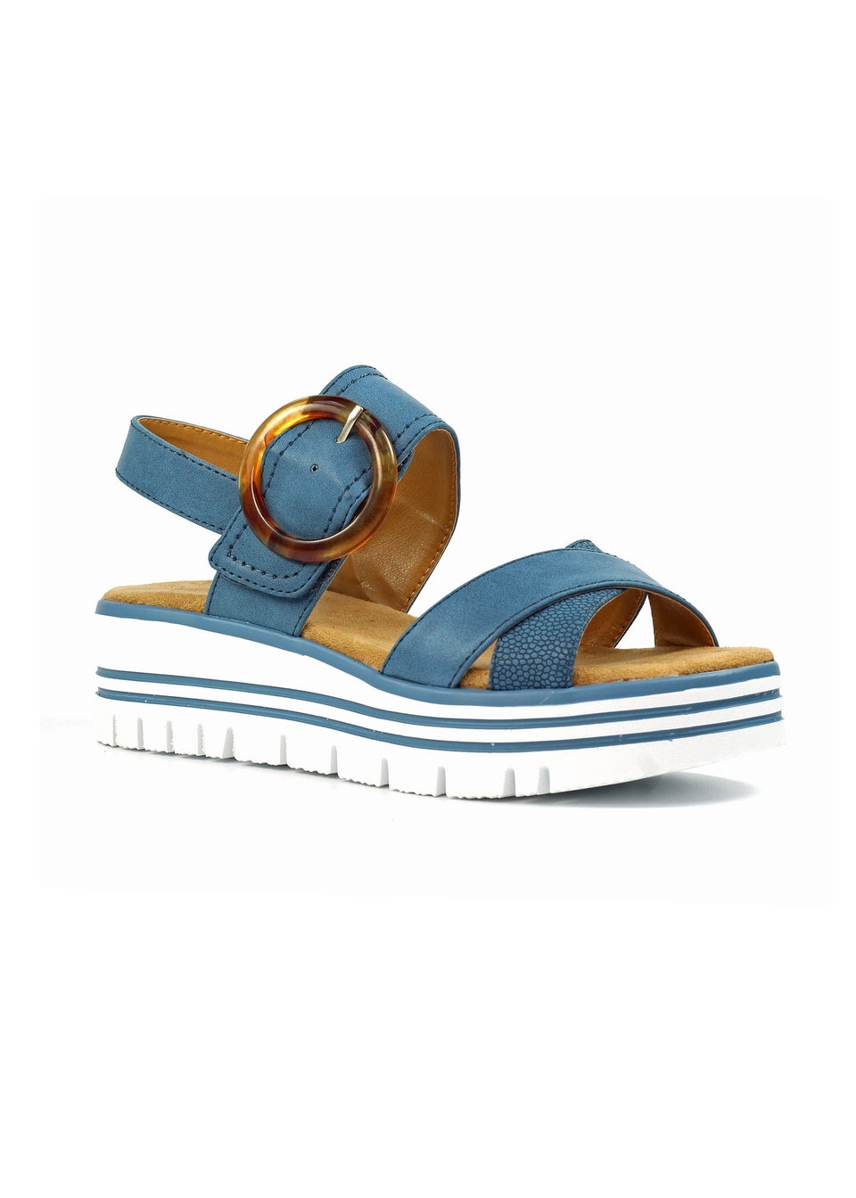 Lunar Mid Blue Elise Sandal