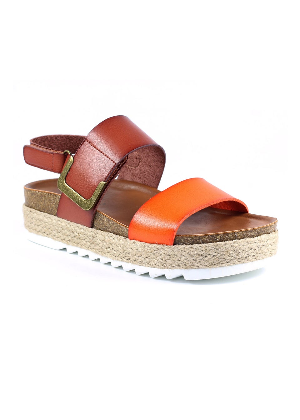 Lunar Orange Deanna II Sandal