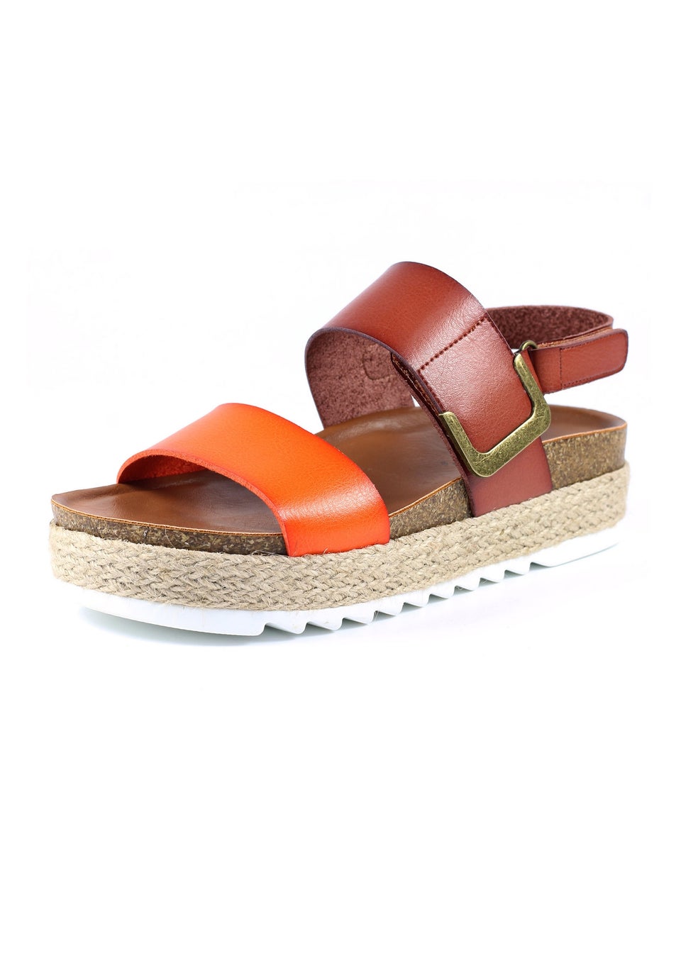 Lunar Orange Deanna II Sandal