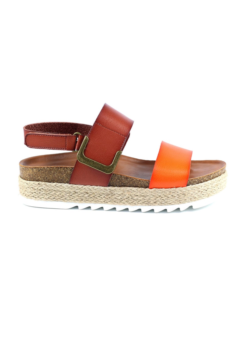 Lunar Orange Deanna II Sandal