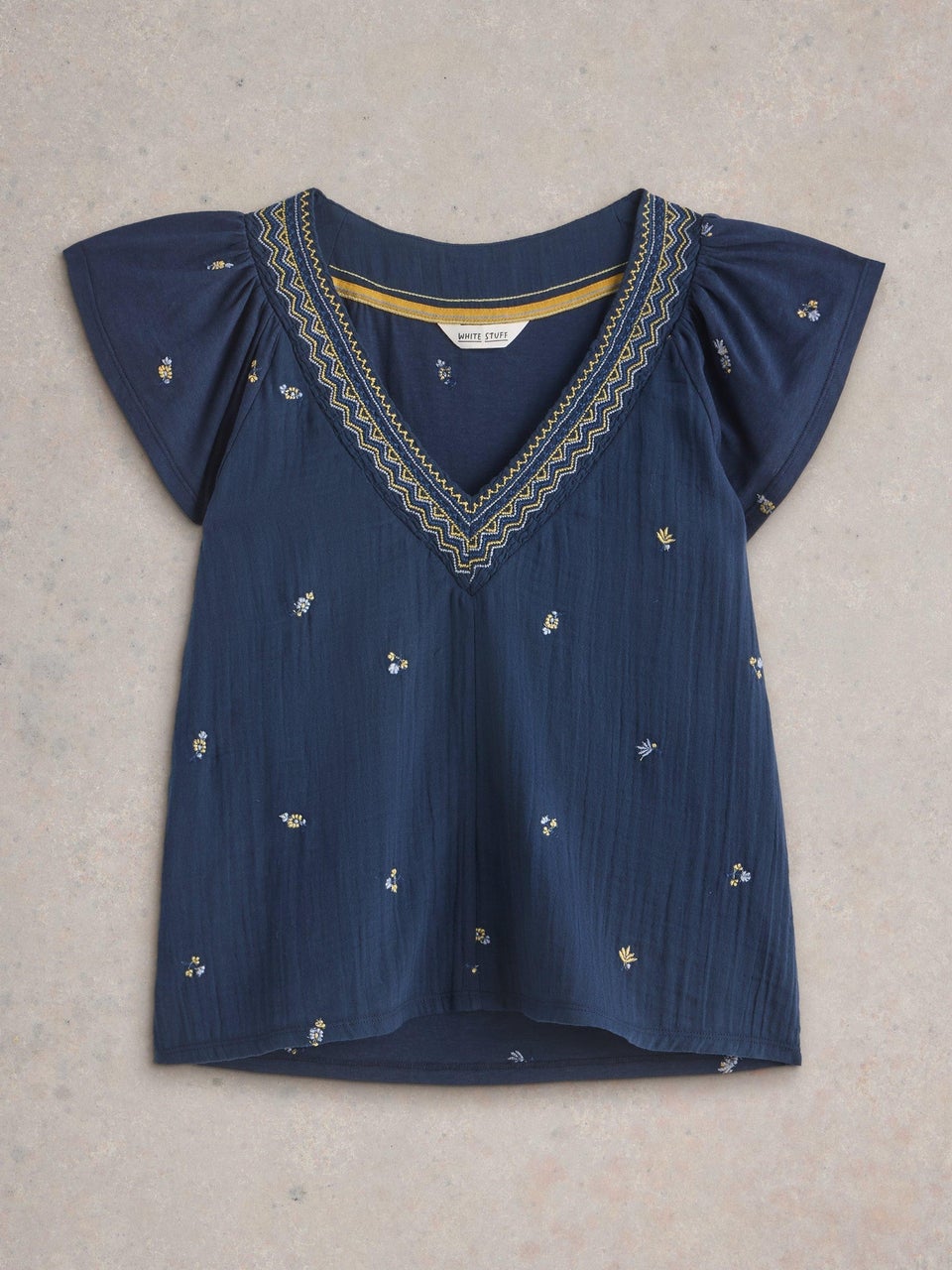 Besticktes Top Lucia