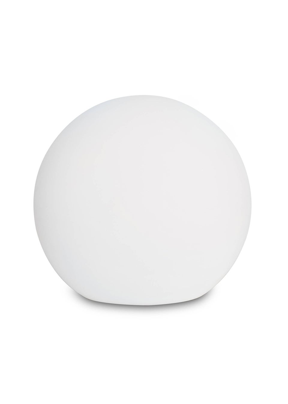 ValueLights Toka IP44 Colour Changing Rechargeable Garden Ball Light with Remote Control (25cm)