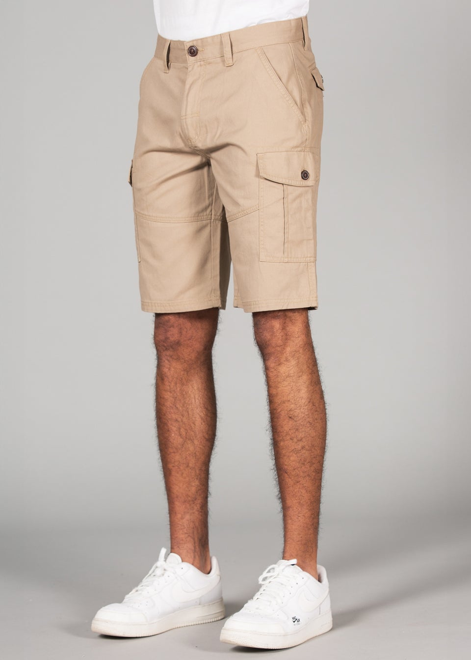 Tokyo Laundry Stone Cotton Cargo Shorts