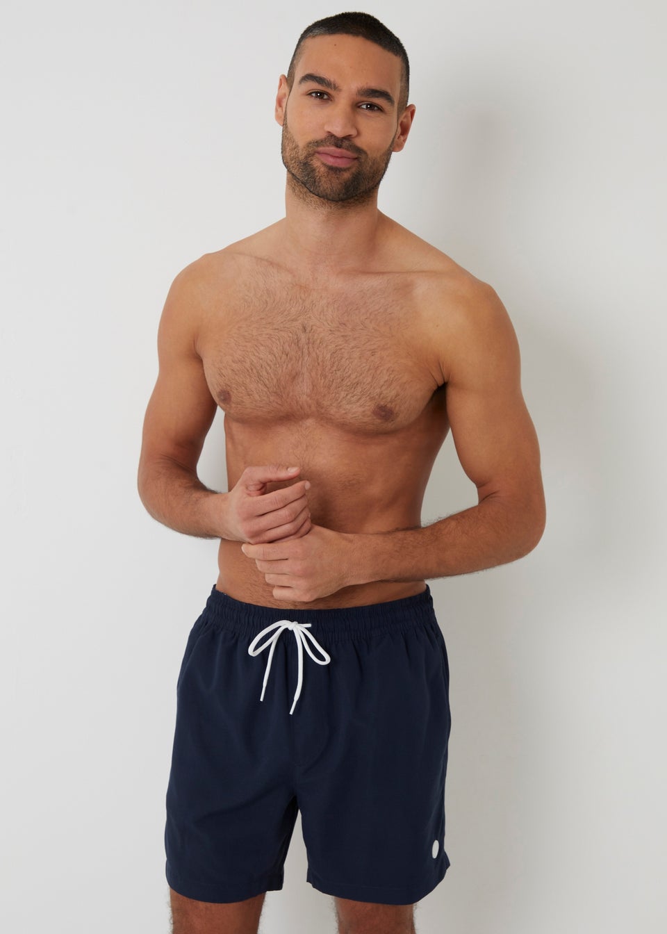 Threadbare Blue 3 Pack Mixed Swim Shorts