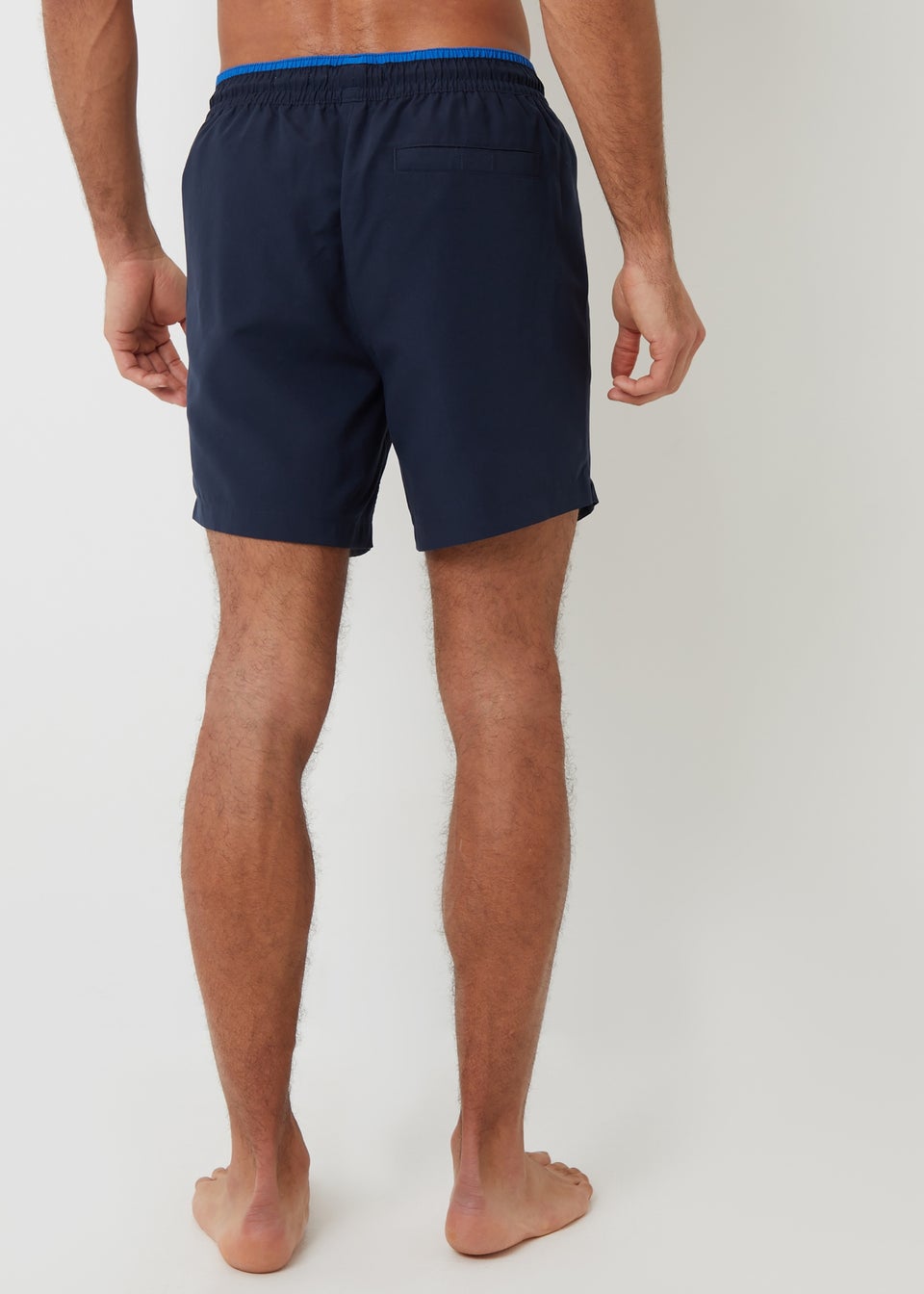 Threadbare Black Dawlish 2 Pack Swim Shorts