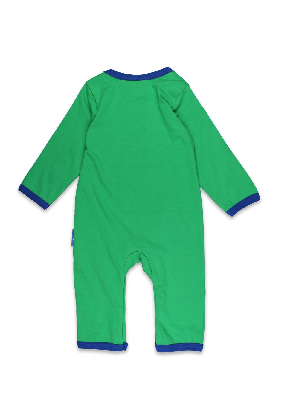 Toby Tiger Organic Green Tractor Applique Sleepsuit (Newborn - 12 months)