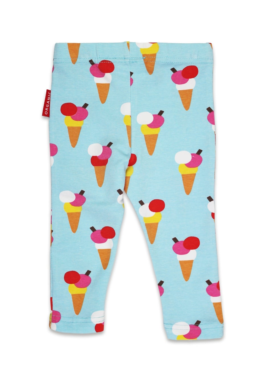 Toby Tiger Organic Blue Ice Cream Print Leggings (6 months - 8 years)
