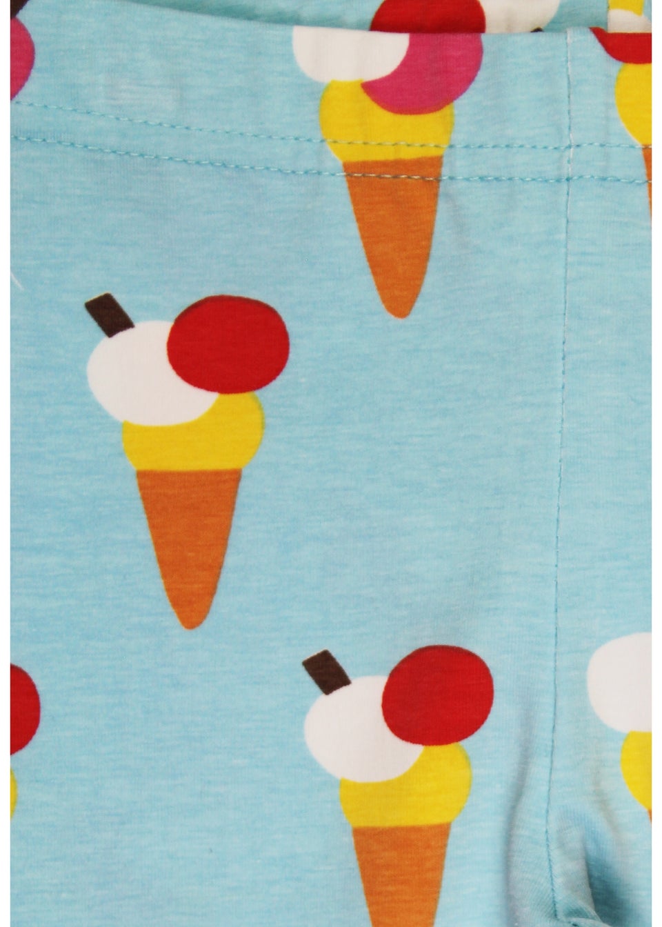 Toby Tiger Organic Blue Ice Cream Print Leggings (6 months - 8 years)