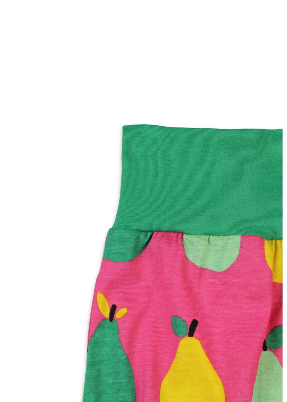 Toby Tiger Organic Pink Pear Print Yoga Pants (Newborn - 3 years)