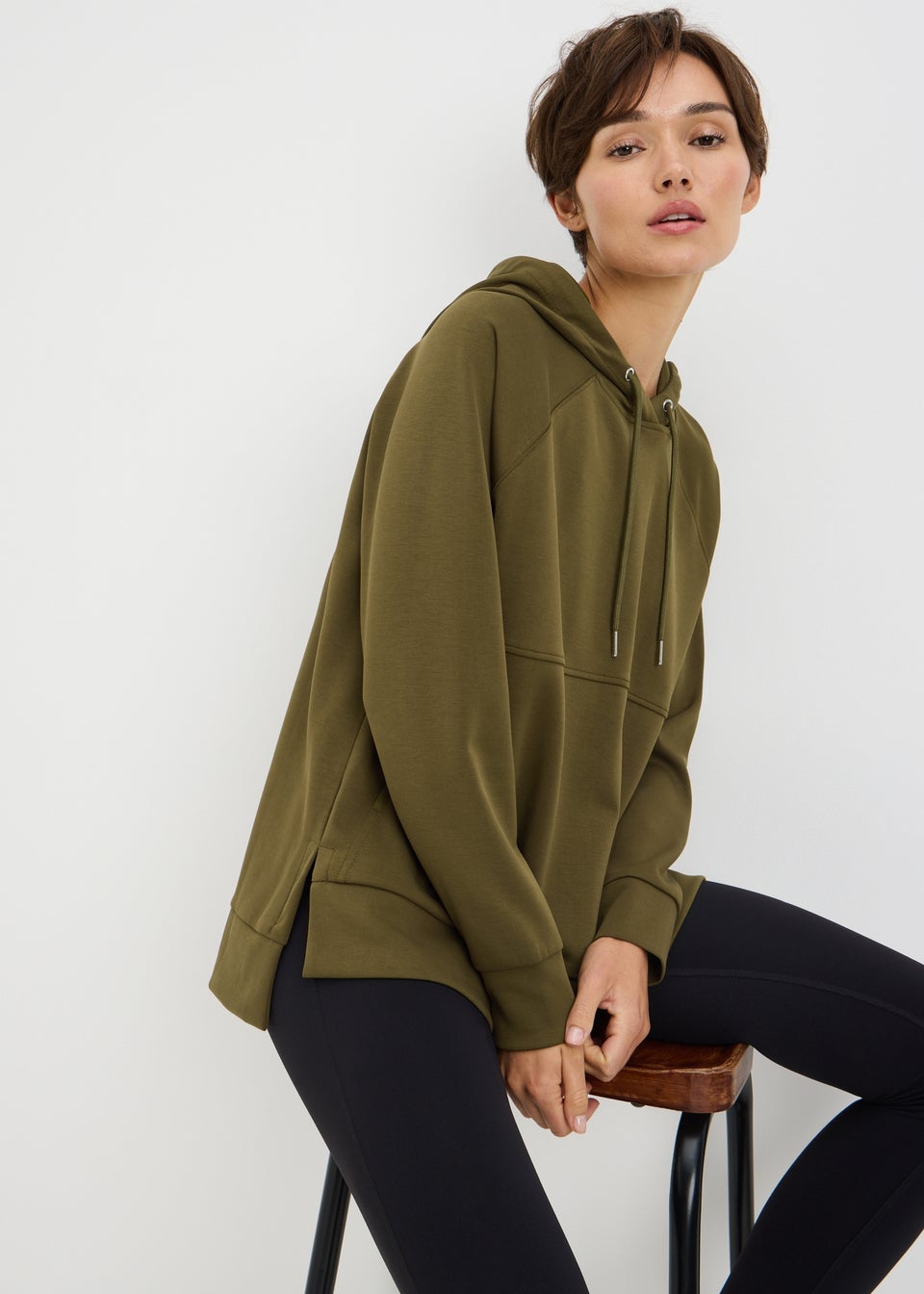 Khaki Sand Wash Hoodie