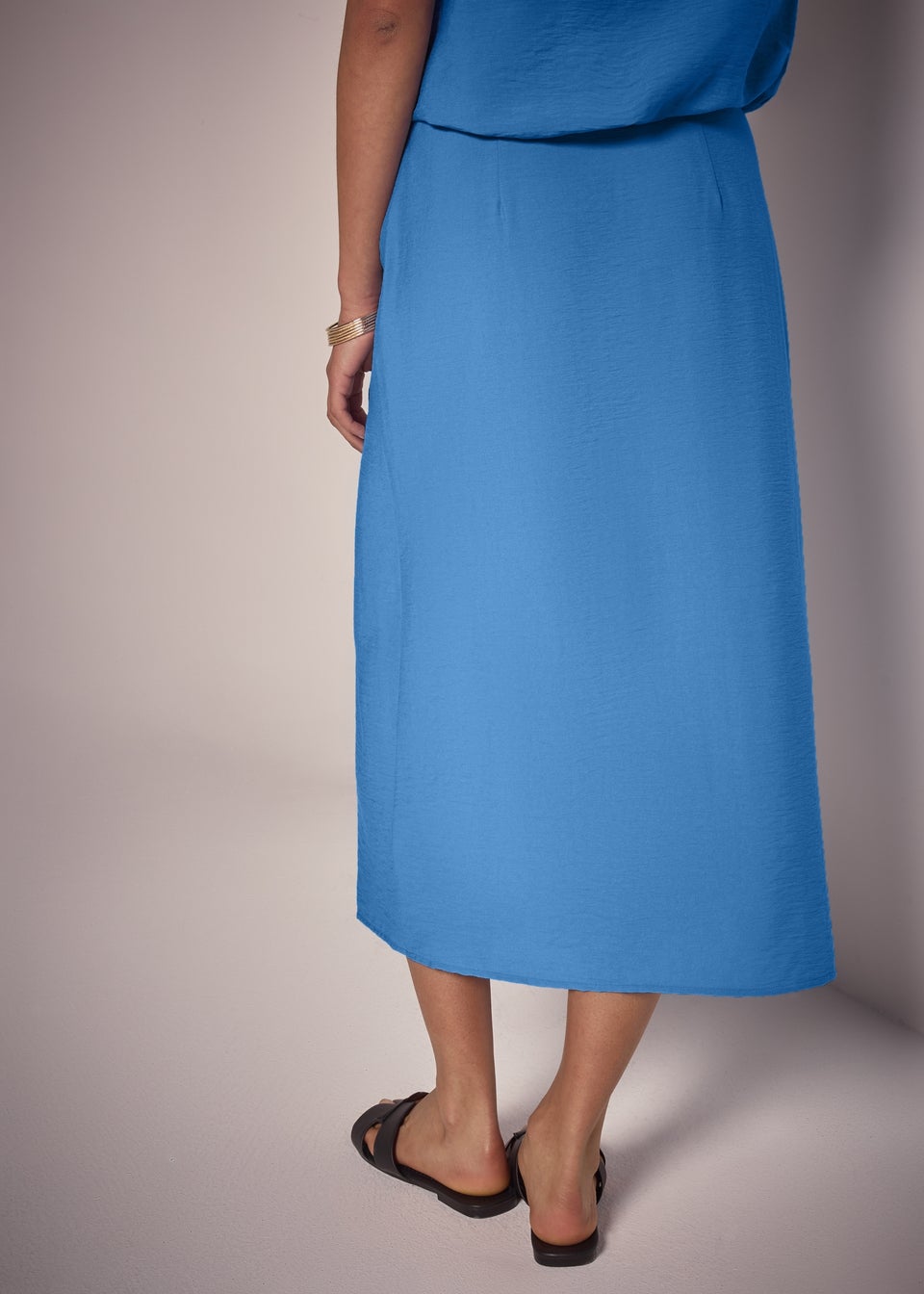 Et Vous Blue Midaxi Skirt