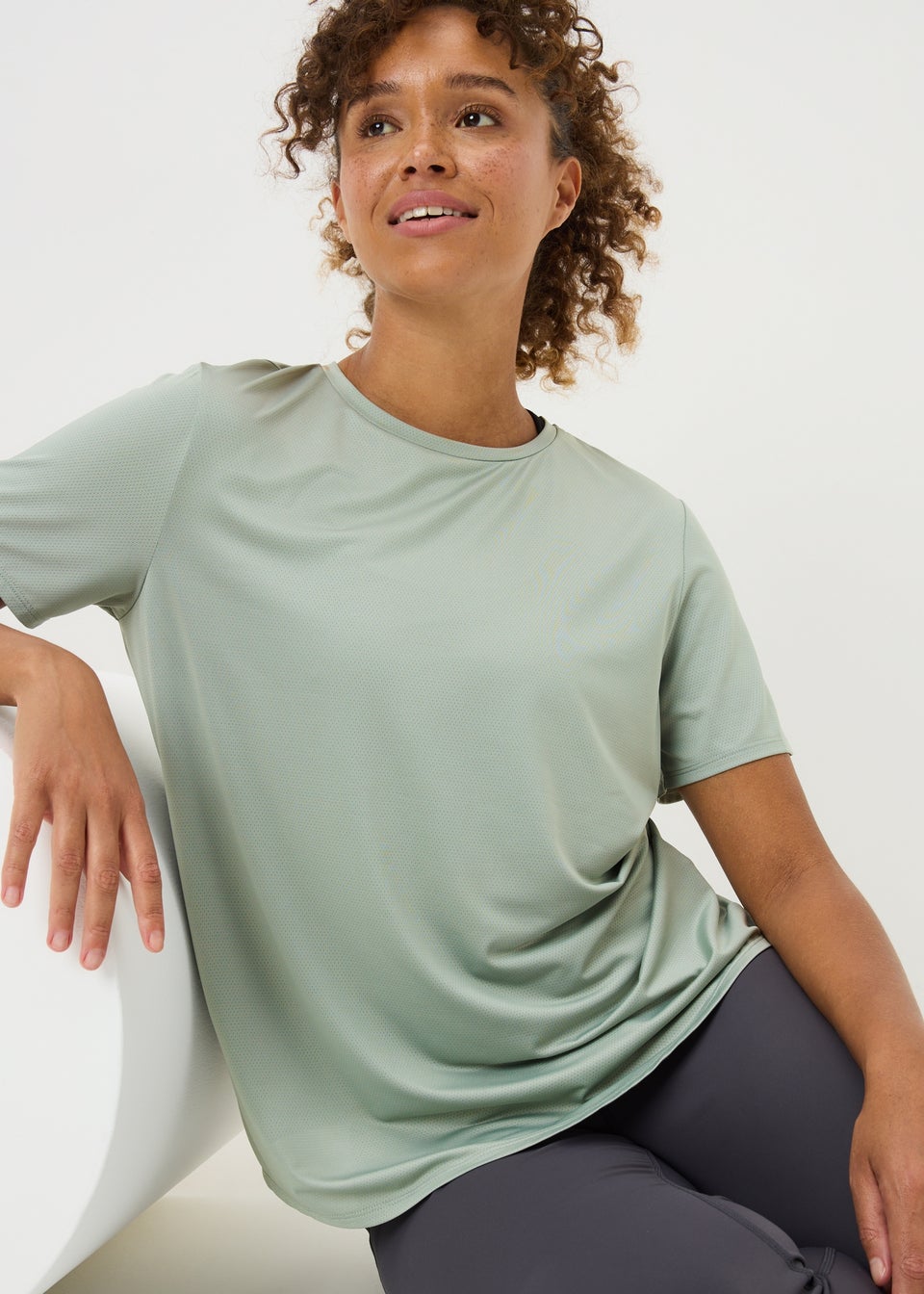Souluxe Sage Green T Shirt