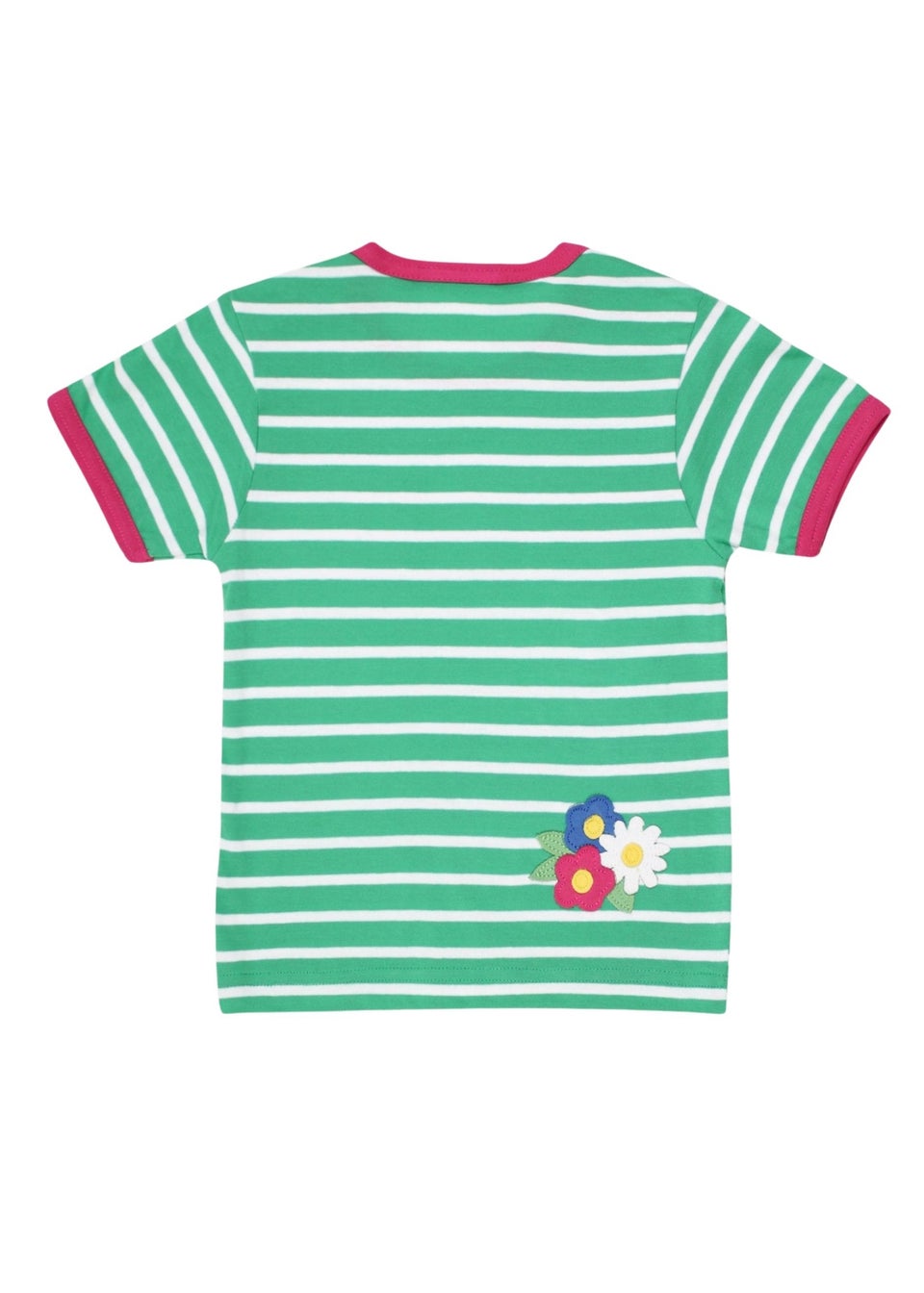 Toby Tiger Organic Green Pig Applique T-Shirt (3 months - 6 years)