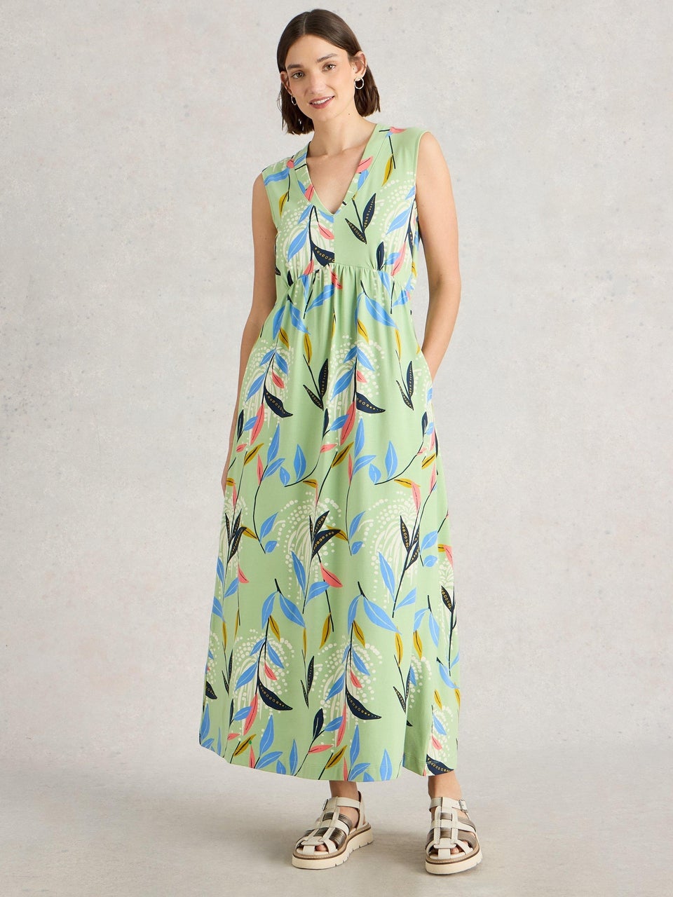 Maxikleid Archer aus Jersey
