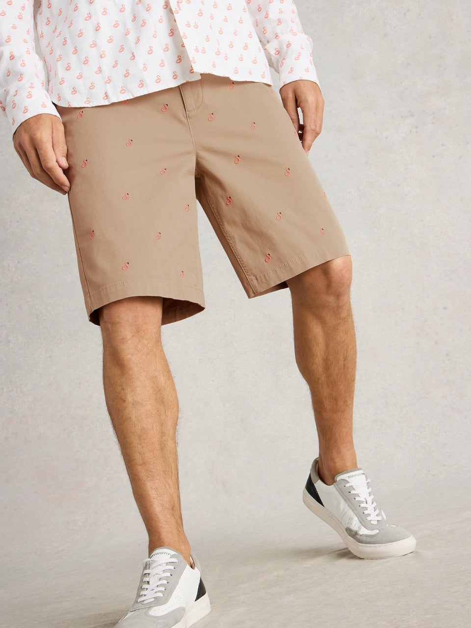 Chinoshorts Flamingo