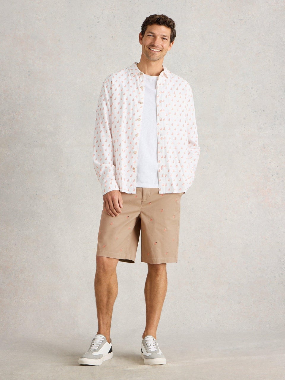 Chinoshorts Flamingo