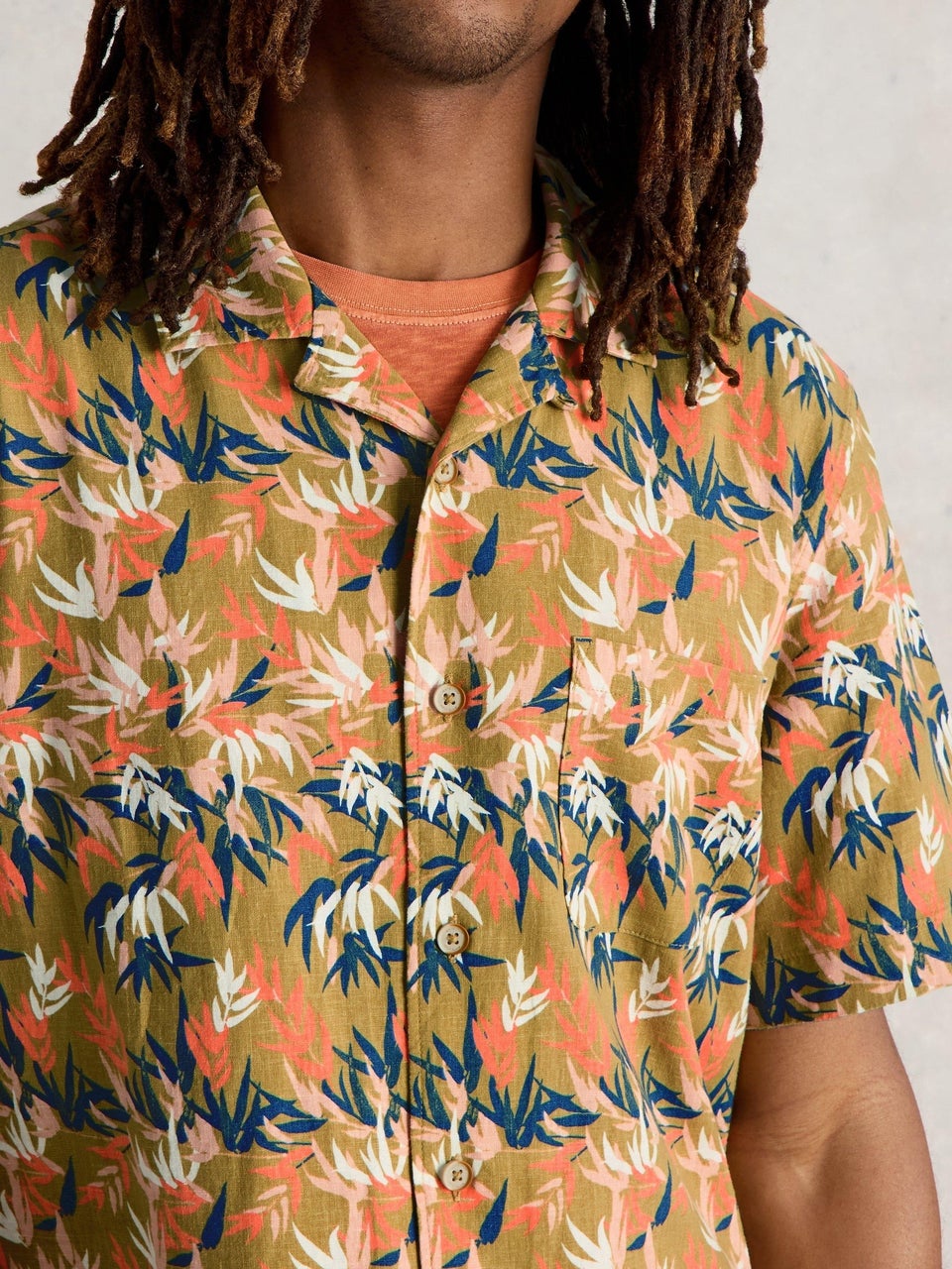 Hemd Hayle mit floralem Print