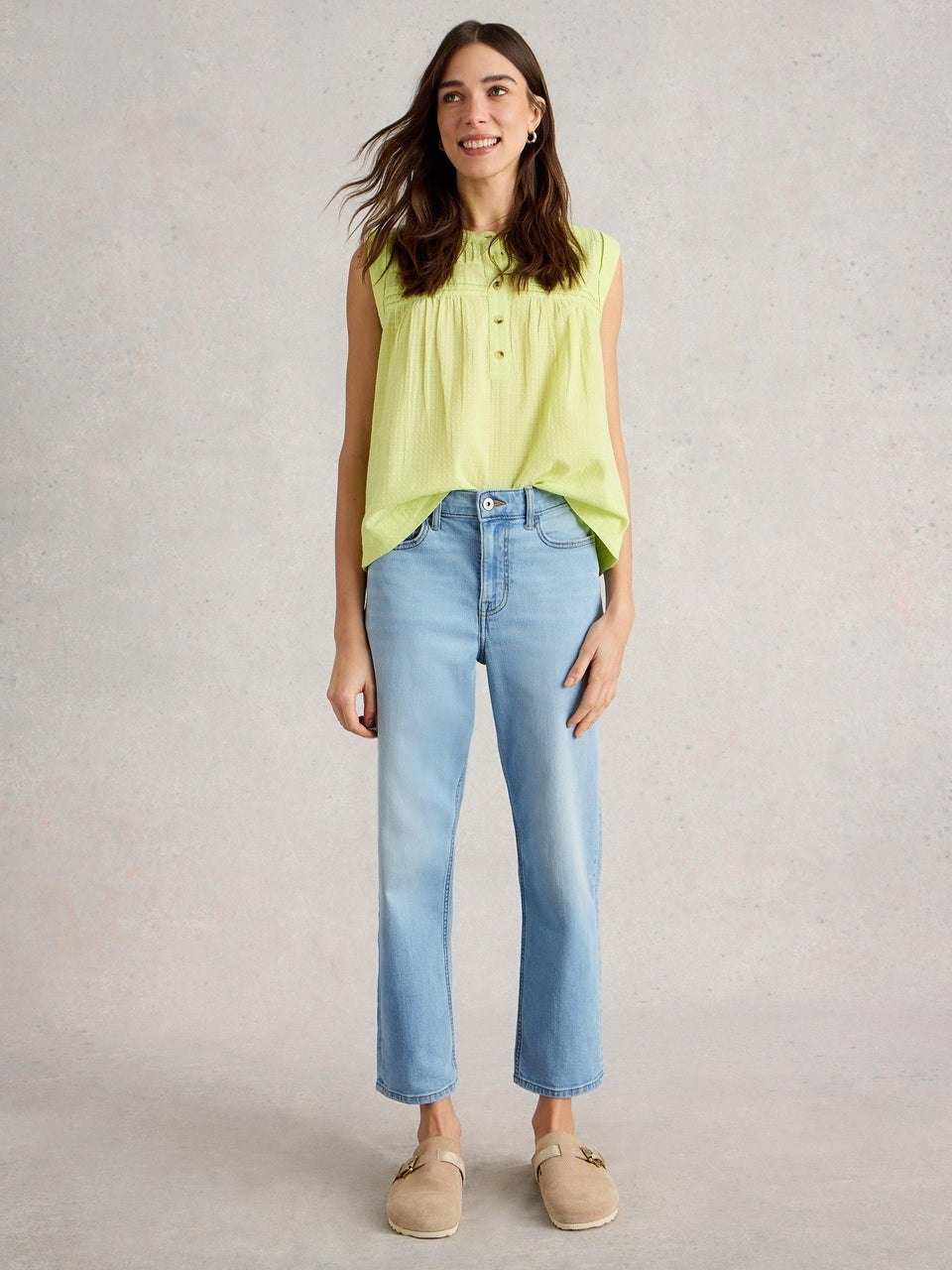 7/8-Jeans Blake mit geradem Bein