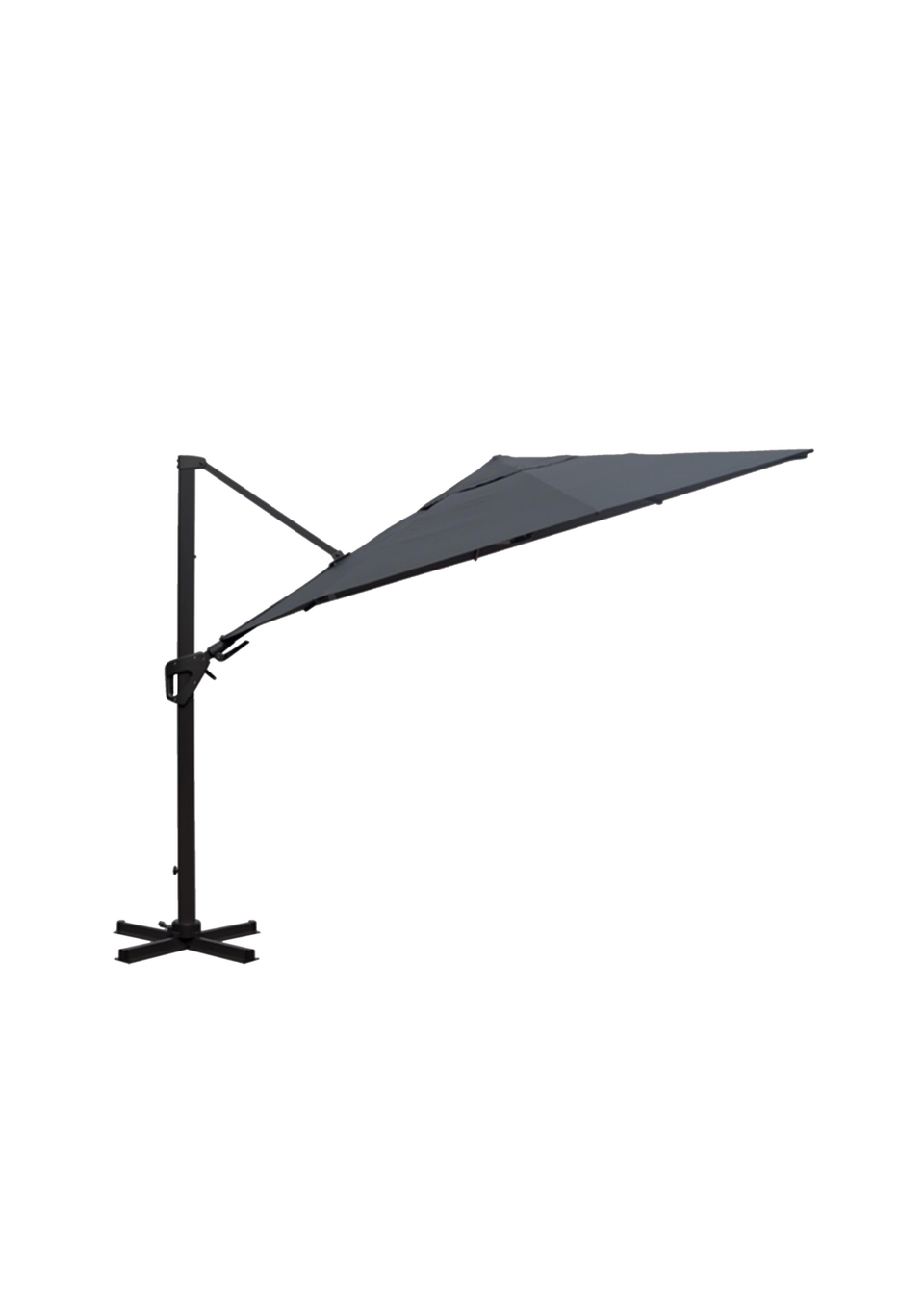 Charles Bentley  Premium Quality Cantilever Umbrella Parasol Grey