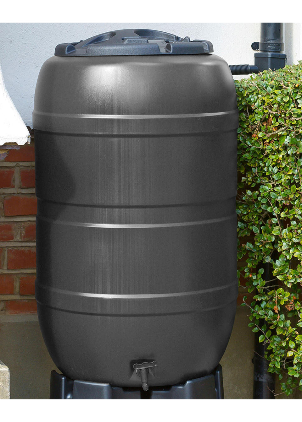 Charles Bentley Garden Round Plastic Water Butt Set