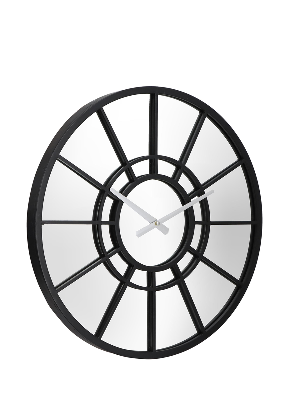 Charles Bentley Buttermere Indoor Outdoor Mirrored Skeleton Wall Clock