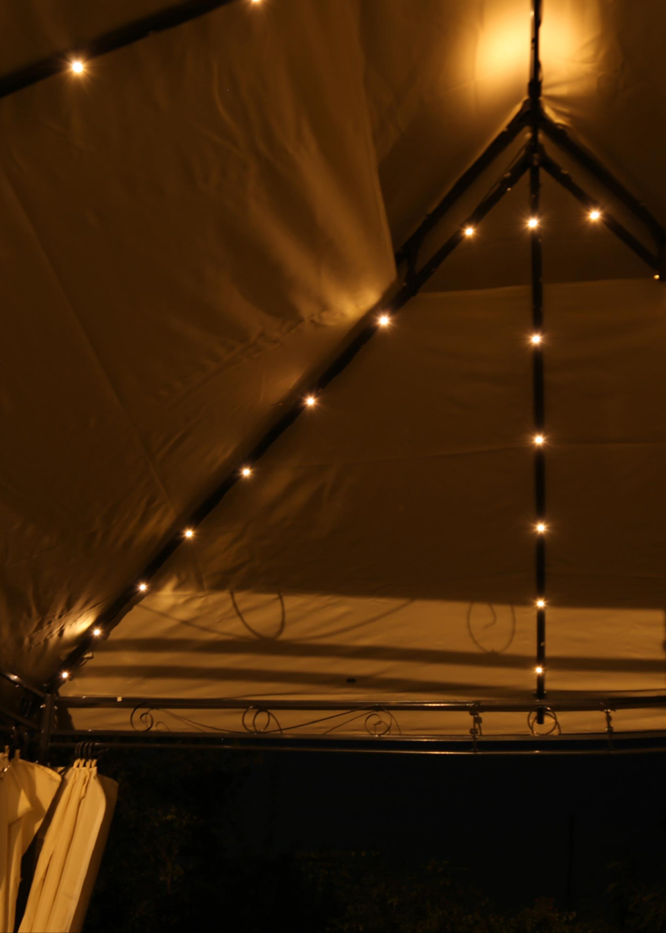 Charles Bentley Gazebo LED Lights (L3m x W4m)