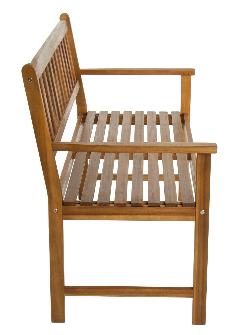 Charles Bentley FSC Acacia Wooden Bench (H90cm x W120cm x D61cm)