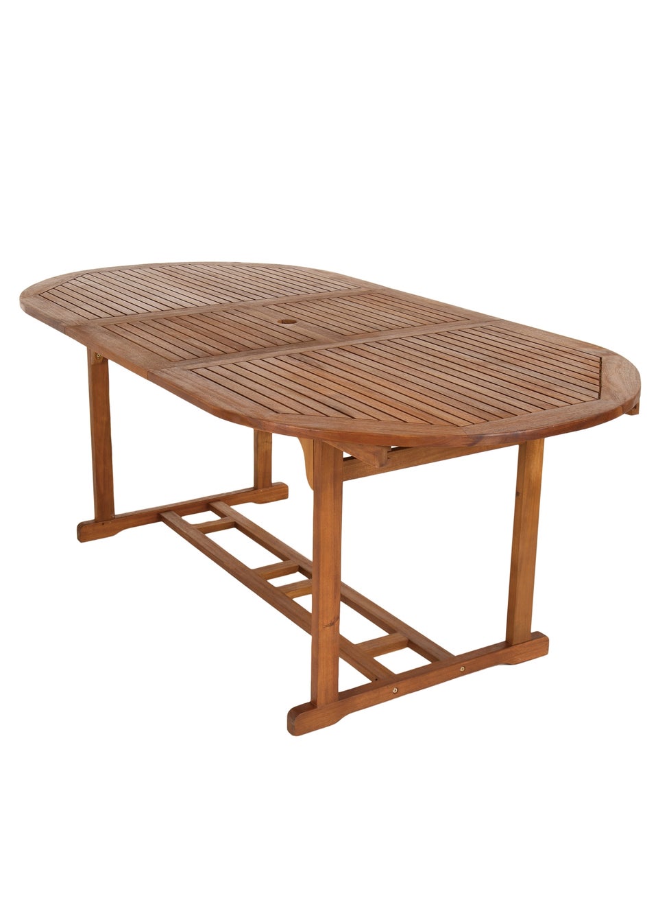 Charles Bentley FSC Acacia Hardwood Furniture Set with Extendable Table (6 Seater)