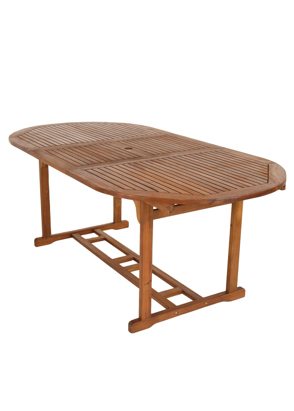 Charles Bentley FSC Acacia Hardwood Furniture Set with Extendable Table (6 Seater)