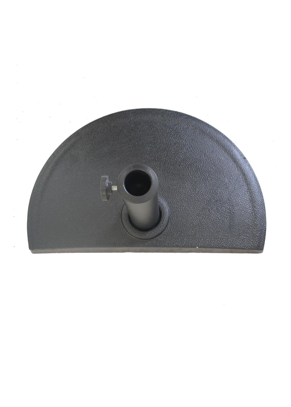 Charles Bentley Concrete Parasol Half Base for Half Canopy Umbrella