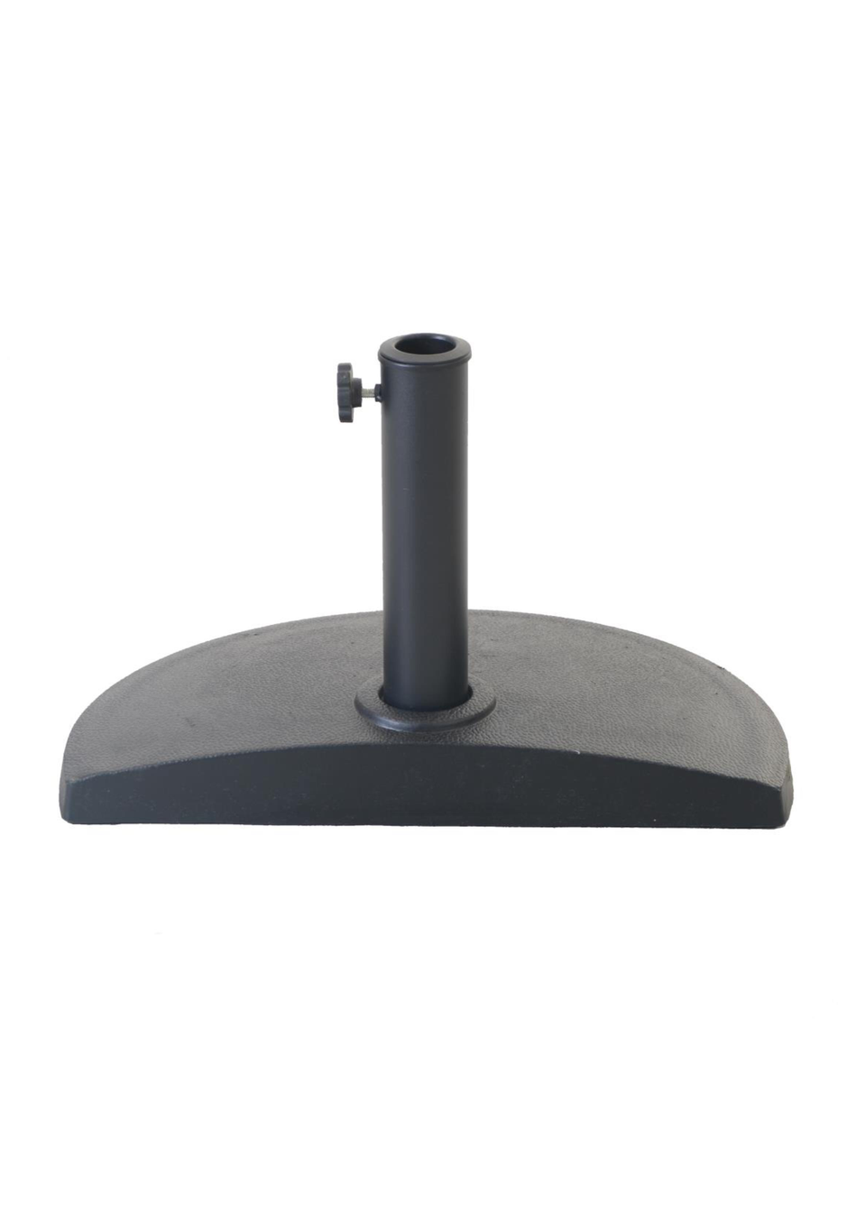 Charles Bentley Concrete Parasol Half Base for Half Canopy Umbrella