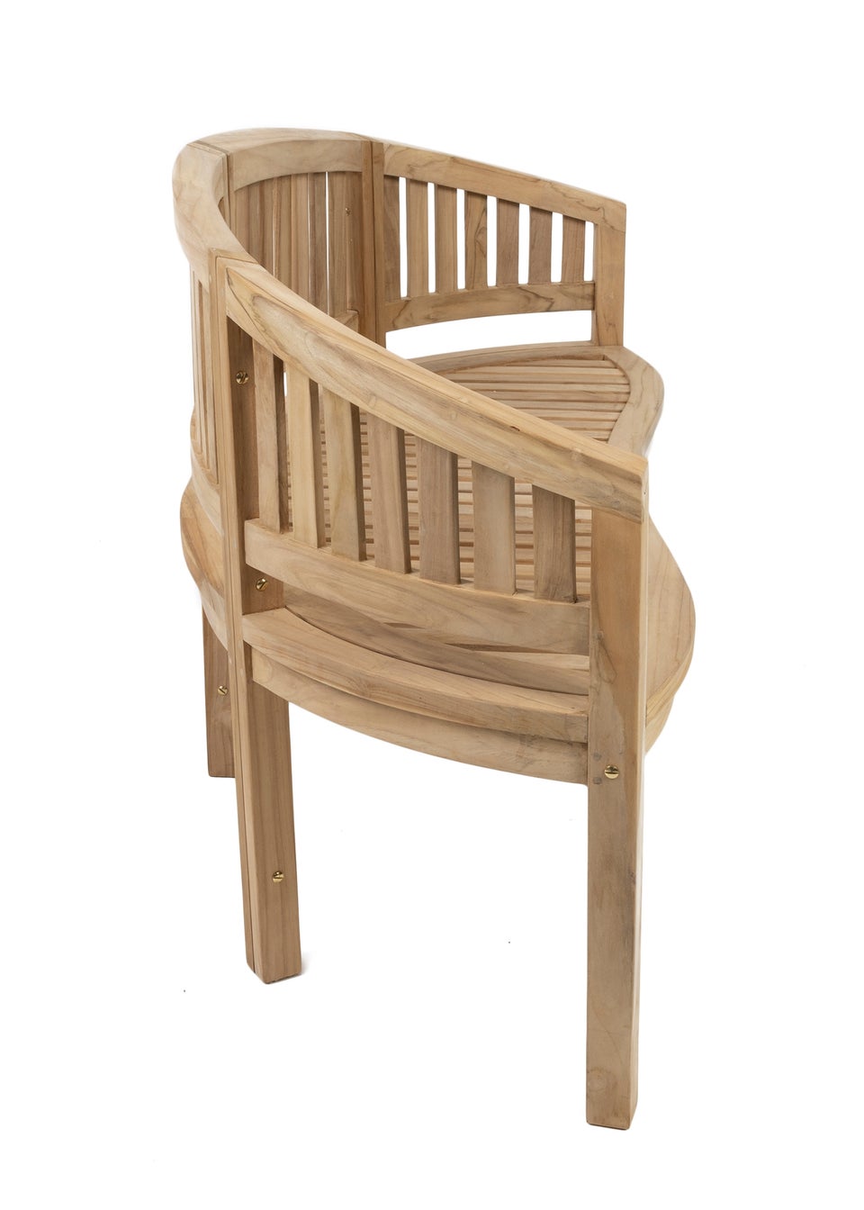 Charles Bentley Solid Wooden Teak Garden Outdoor San Diego 3 Seater Bench