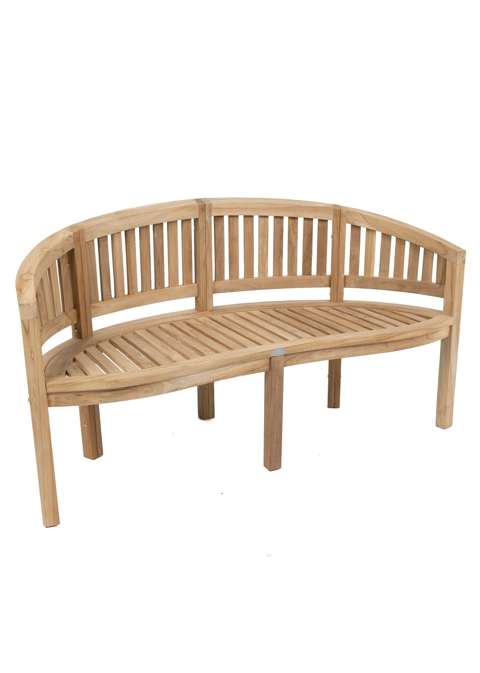 Charles Bentley Solid Wooden Teak Garden Outdoor San Diego 3 Seater Bench
