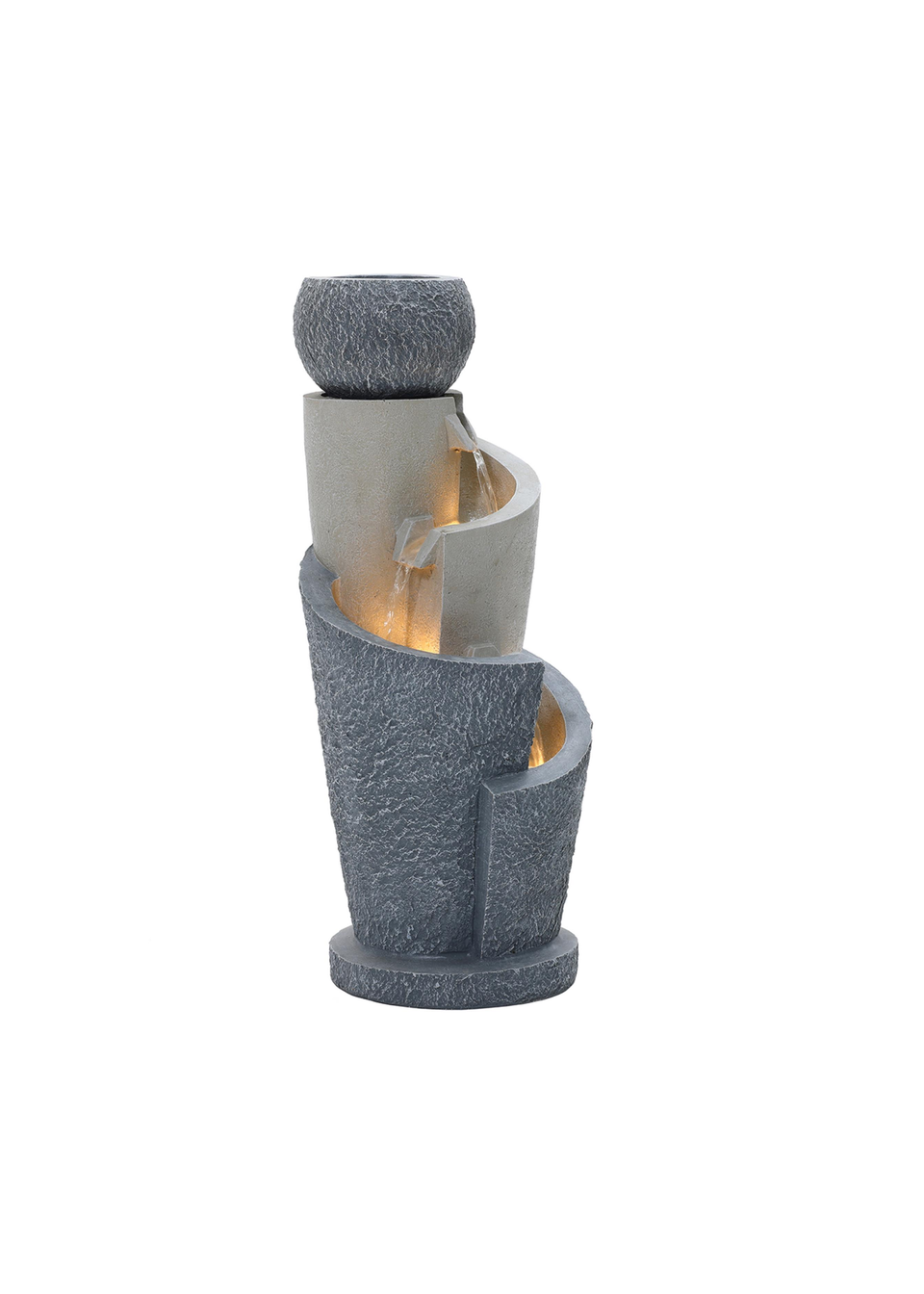 Charles Bentley Seine Cascading Water Feature (H66.5cm x W28cm x D28cm)