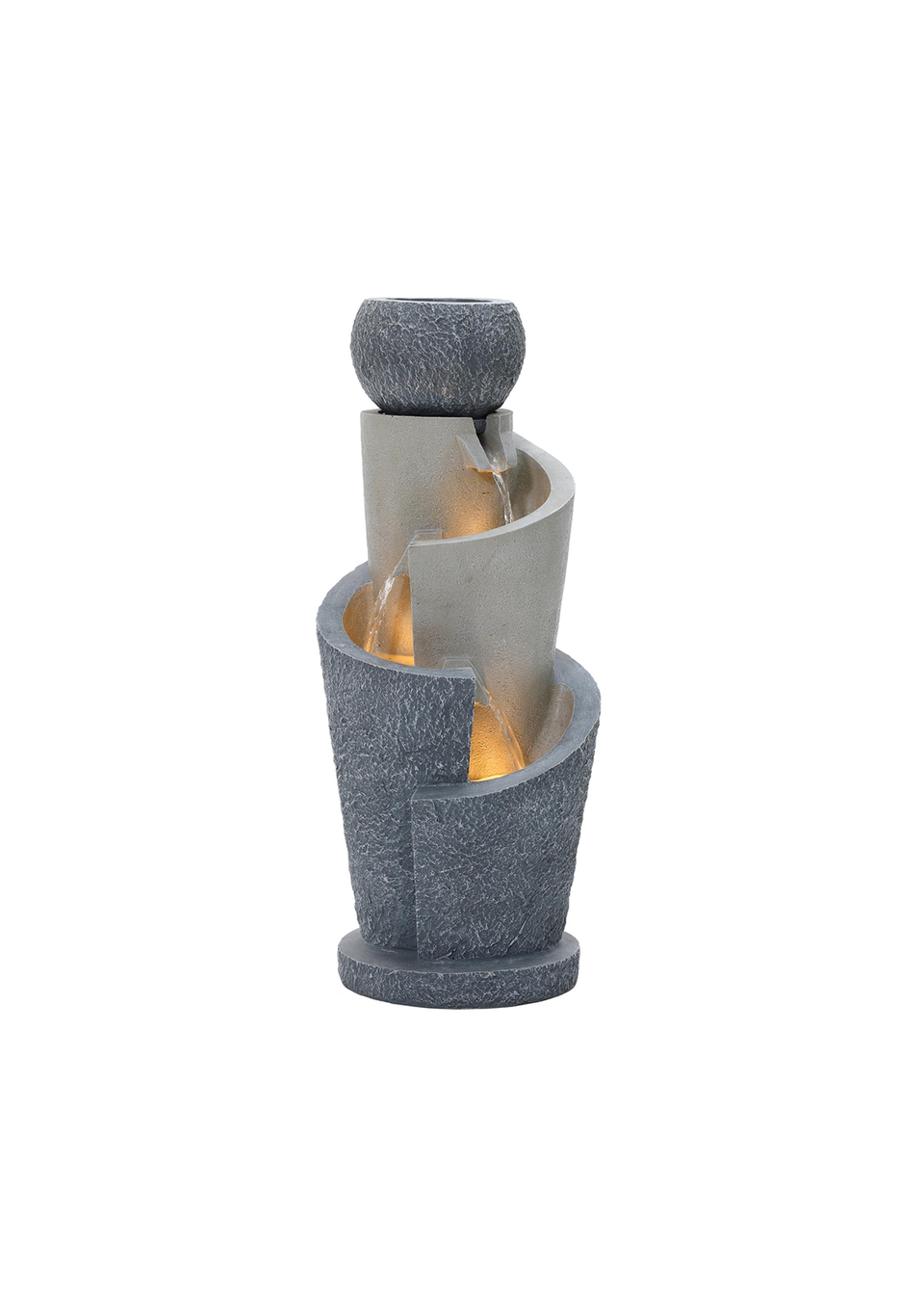 Charles Bentley Seine Cascading Water Feature (H66.5cm x W28cm x D28cm)