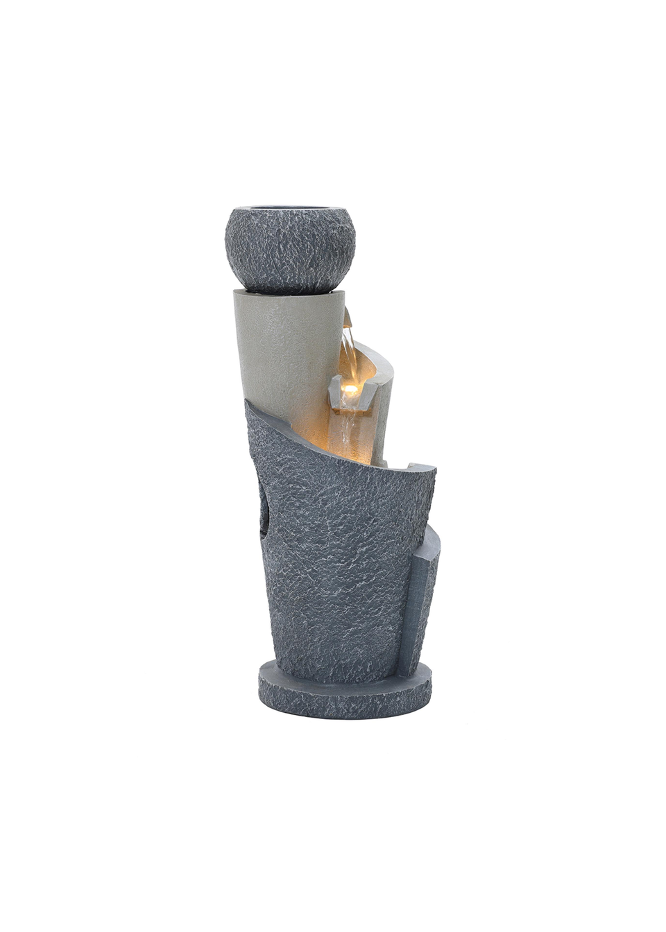 Charles Bentley Seine Cascading Water Feature (H66.5cm x W28cm x D28cm)