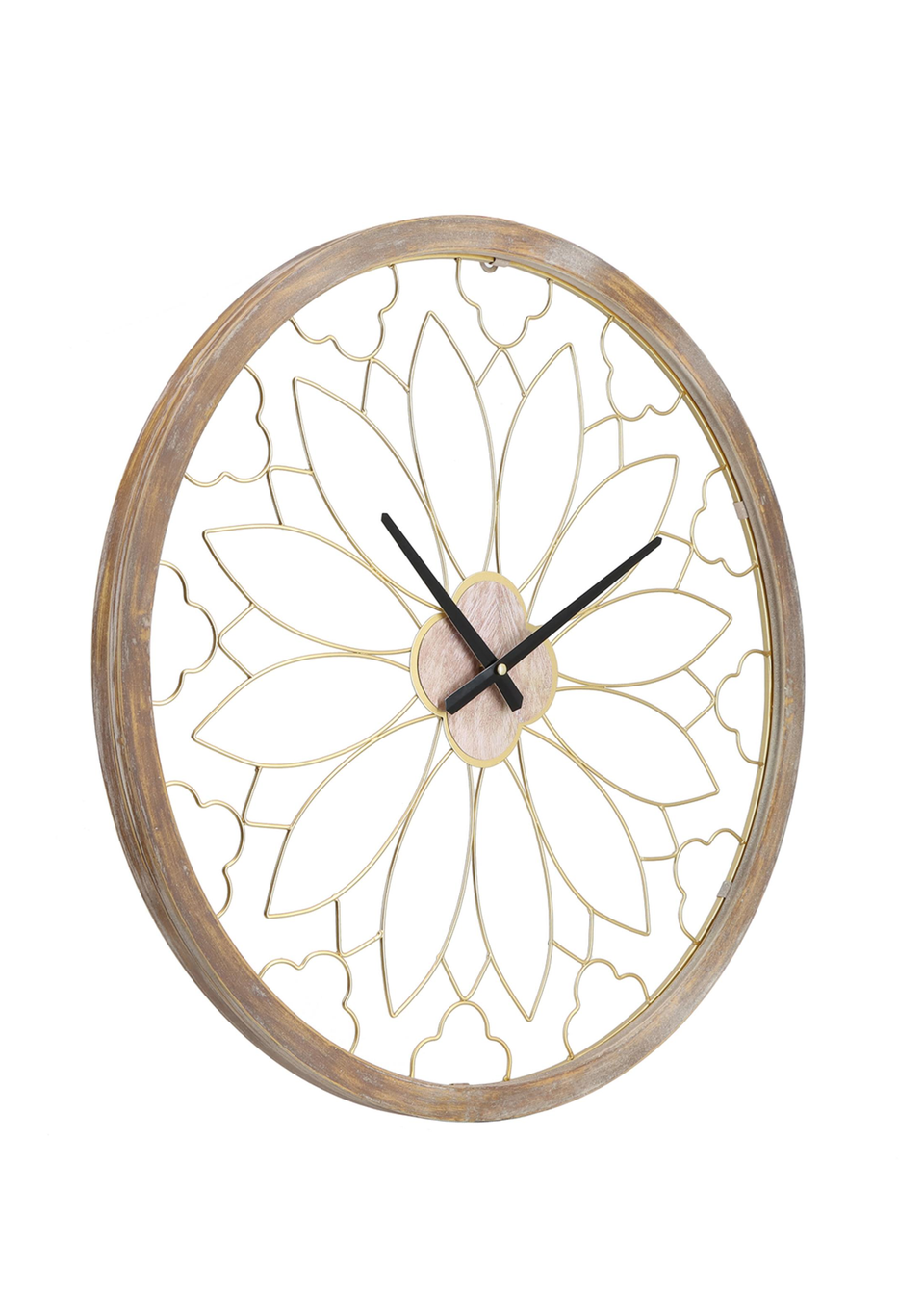 Charles Bentley Ullswater Indoor Outdoor Round Skeleton Wall Clock (Dia. 60cm)