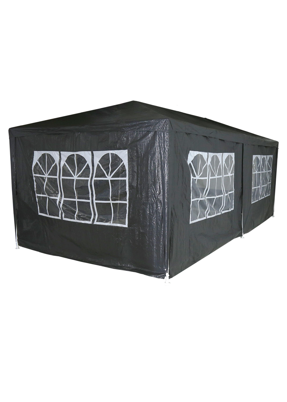 Charles Bentley Party Tent Gazebo Large Showerproof Marquee (D3m x W6m)