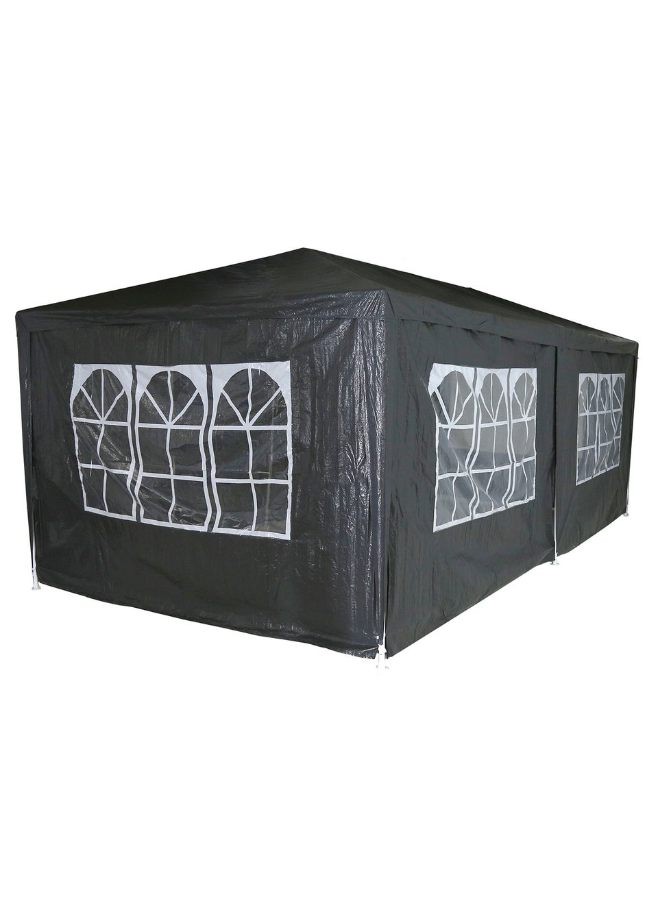 Charles Bentley Party Tent Gazebo Large Showerproof Marquee (D3m x W6m)