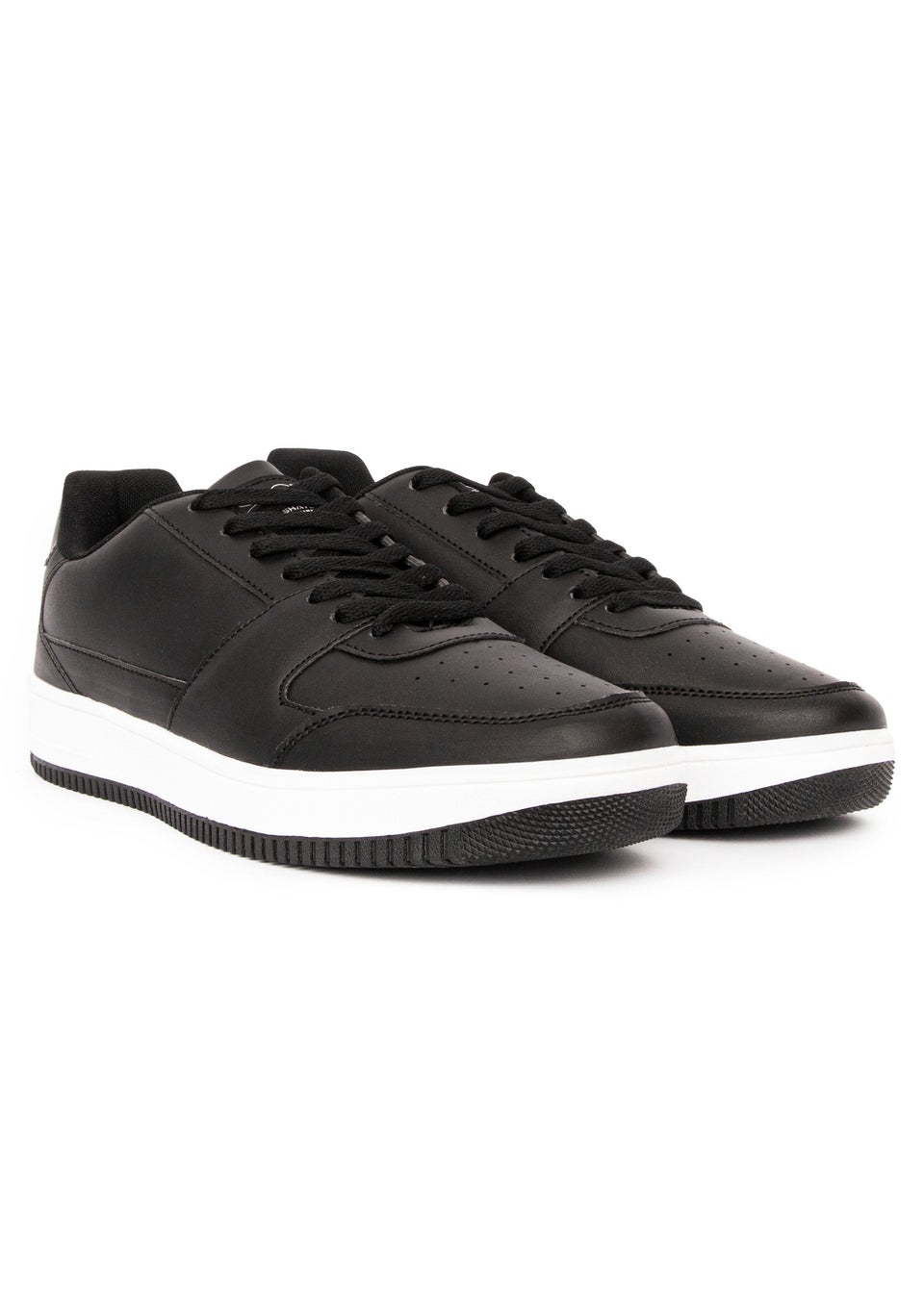 Crosshatch  Black  Casimiro  Trainers