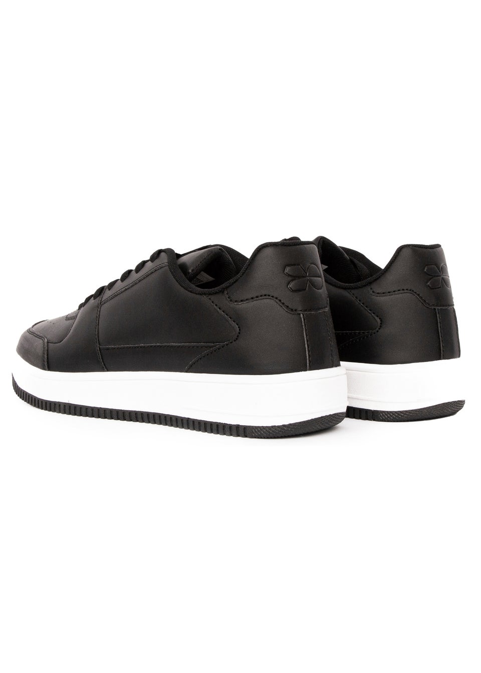 Crosshatch  Black  Casimiro  Trainers