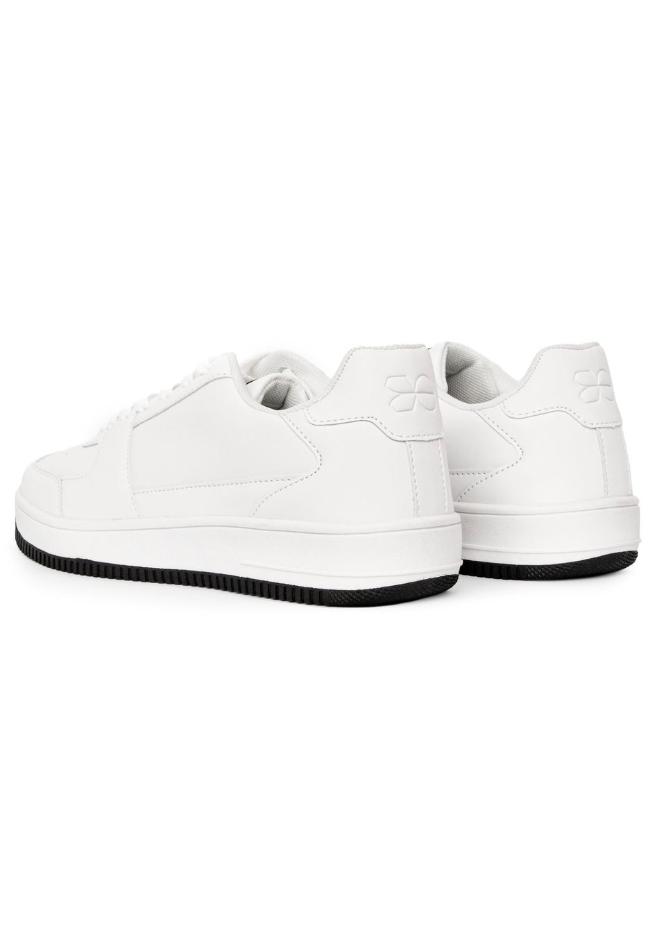 Crosshatch  White  Casimiro  Trainers