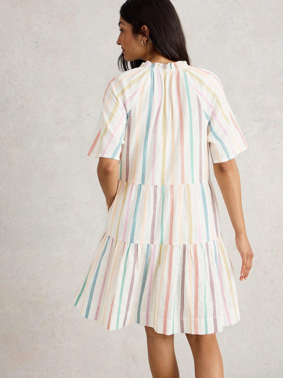 Gestreiftes Kleid Sophia