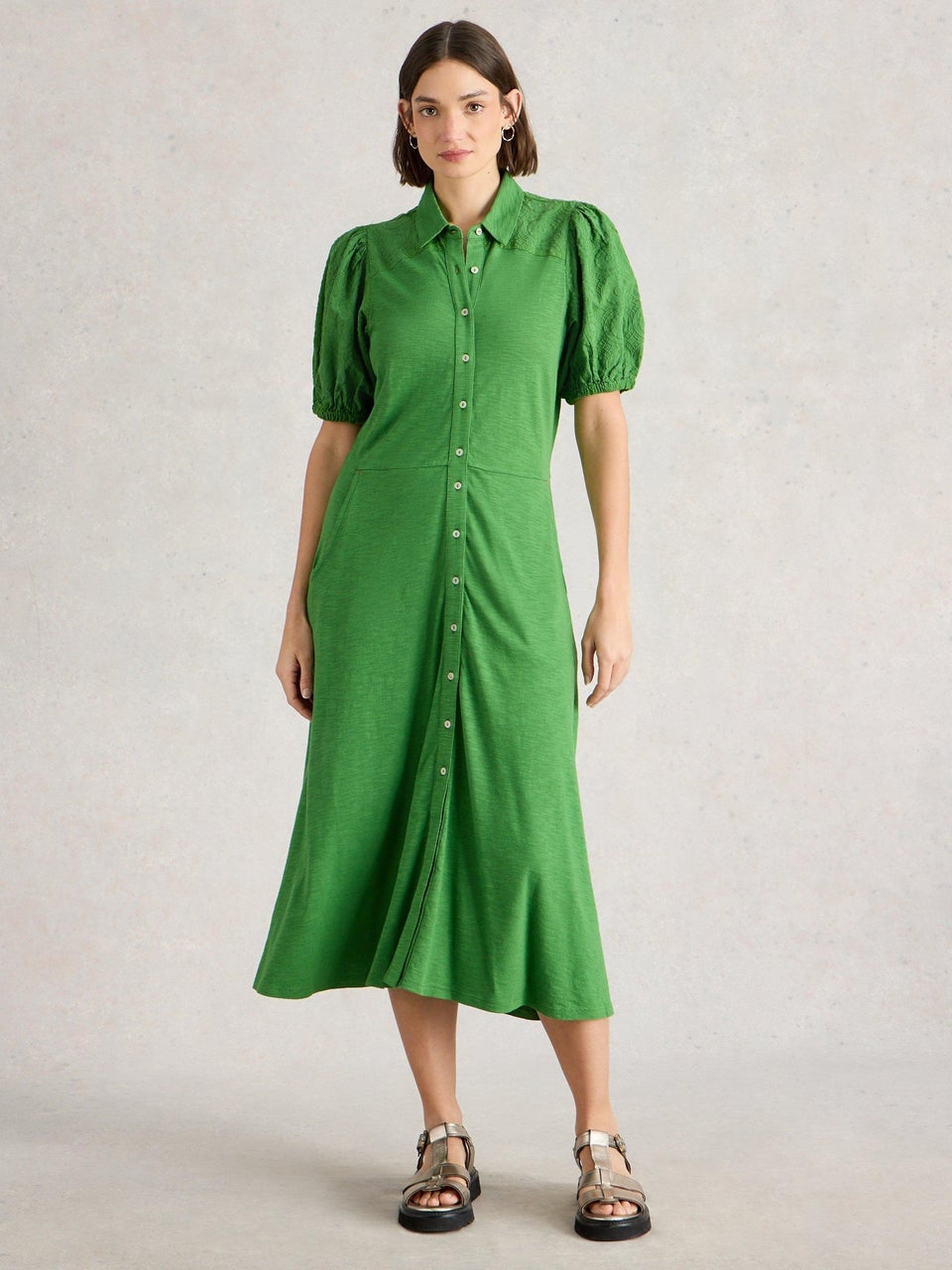 Besticktes Kleid Rua