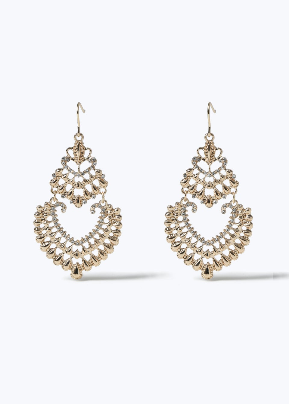 Muse Gold Fishhook Earrings