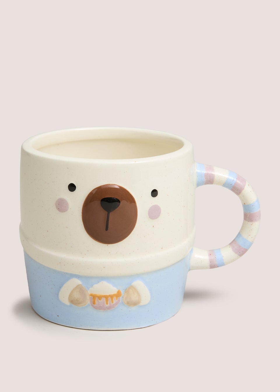 Cream Cosy Bear Mug