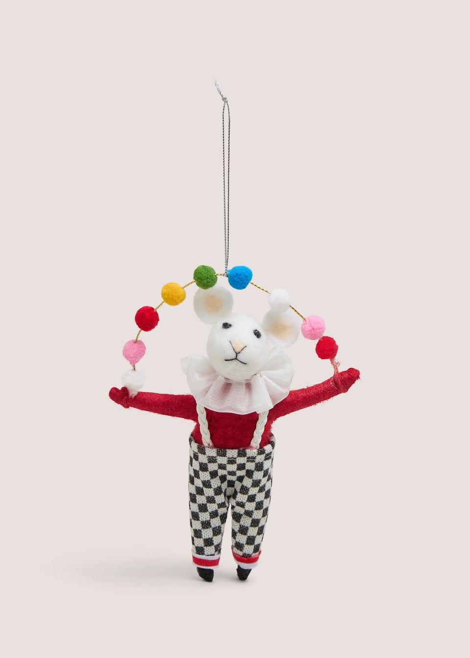 Juggling Mouse Tree Ornament